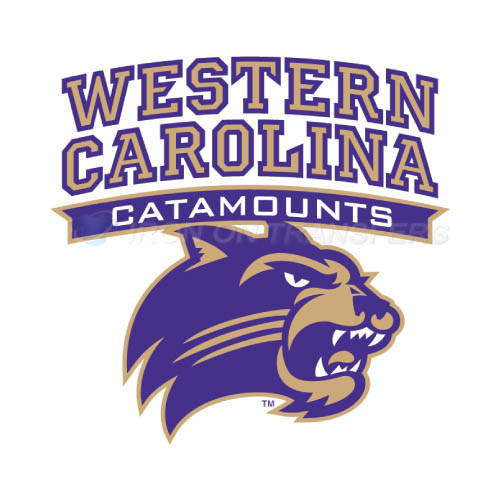 Western Carolina Catamounts Iron-on Stickers (Heat Transfers)NO.6955